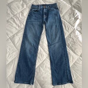 MOTHER Mid-Rise Rider Ankle Jeans - Size 26